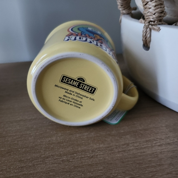 Sesame Street Yellow Cookie Monster Coffee Tea Mug NWT - Picture 6 of 6